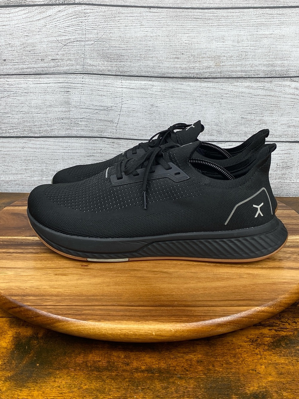 Flux Footwear Adapt Runner Black Gum Zero Drop Wide Toe Box Shoe Men’s Size 12